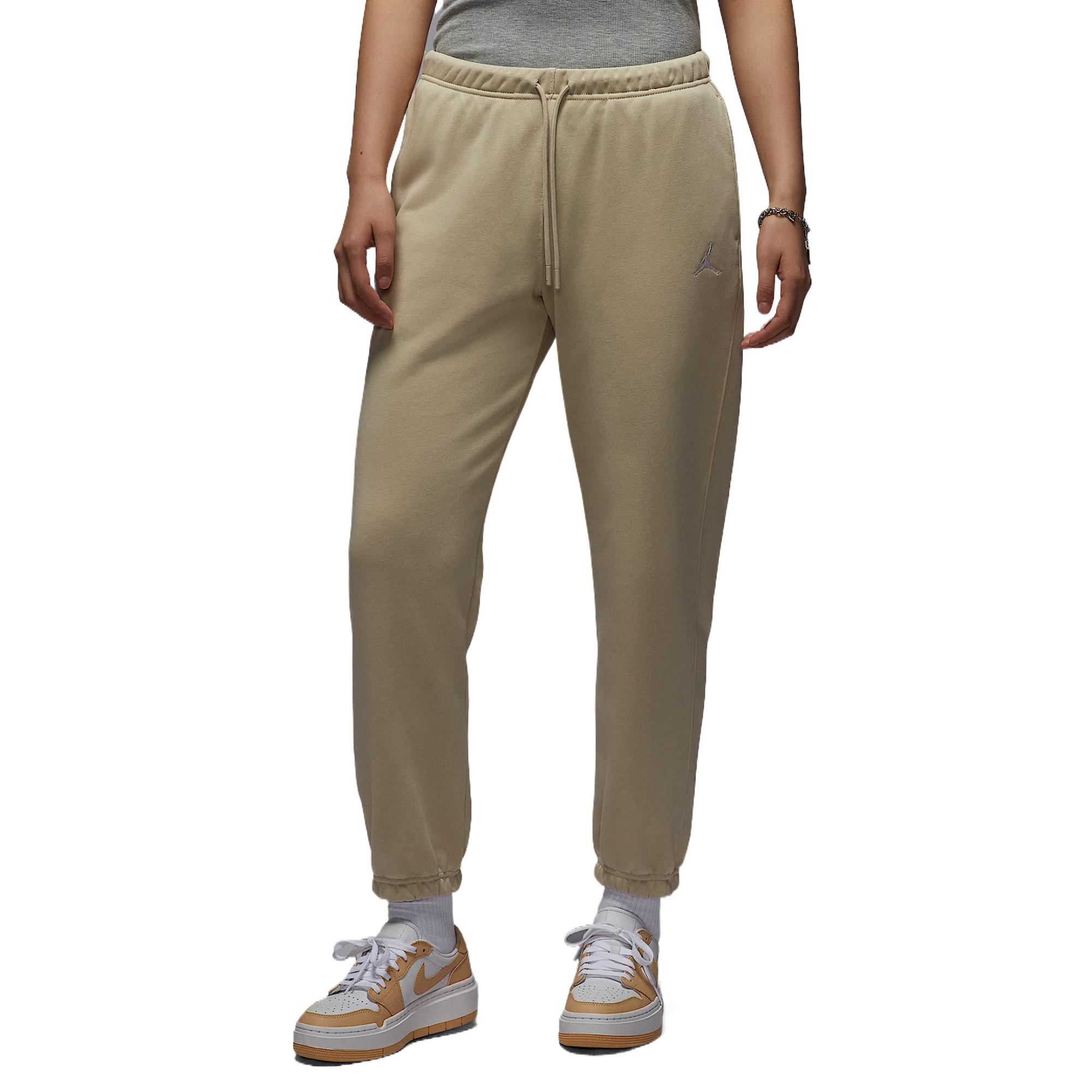 

Jordan Brooklyn Fleece Comfortable Simple Versatile Casual Pants Women bottoms Yellow HJ1360-206 M