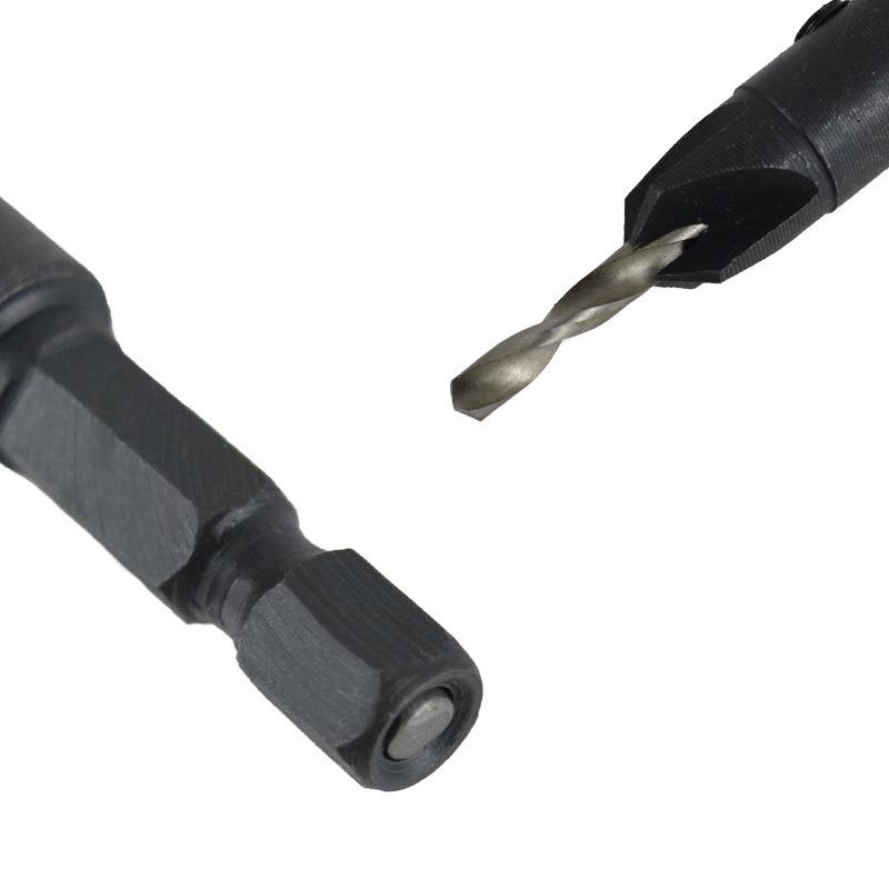 Two-Piece 1/4" Hex Shank Countersink Drill Bit Set