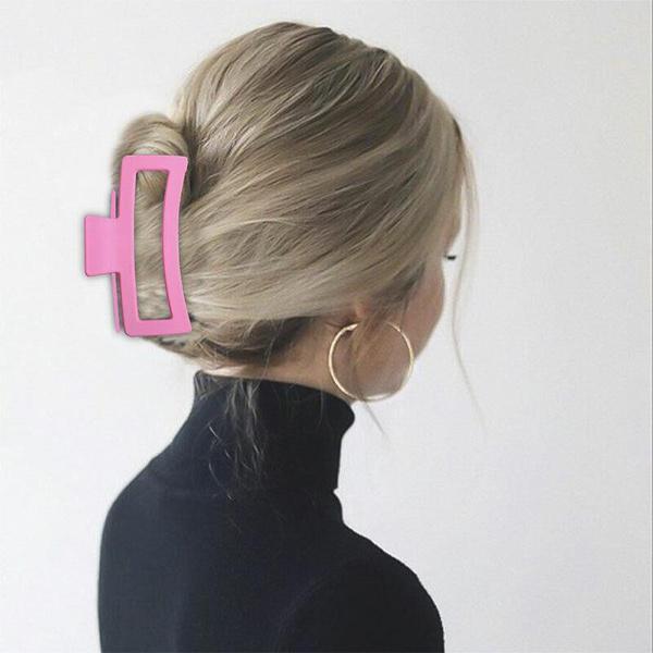1pc New Claw Clip for Women Plastic Hair Claw Large Size Hair Clips Claw
