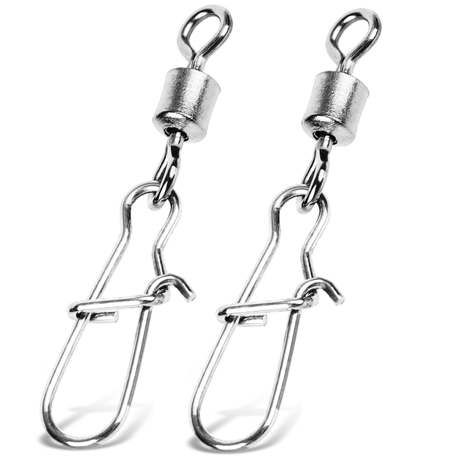 ARAGONT Fishing Snap Rolling Snap Sea Fishing Swivel Quick Snap 10# (12kg) 100 pieces