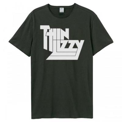 Amplified Unisex Adult Logo Thin Lizzy T-Shirt
