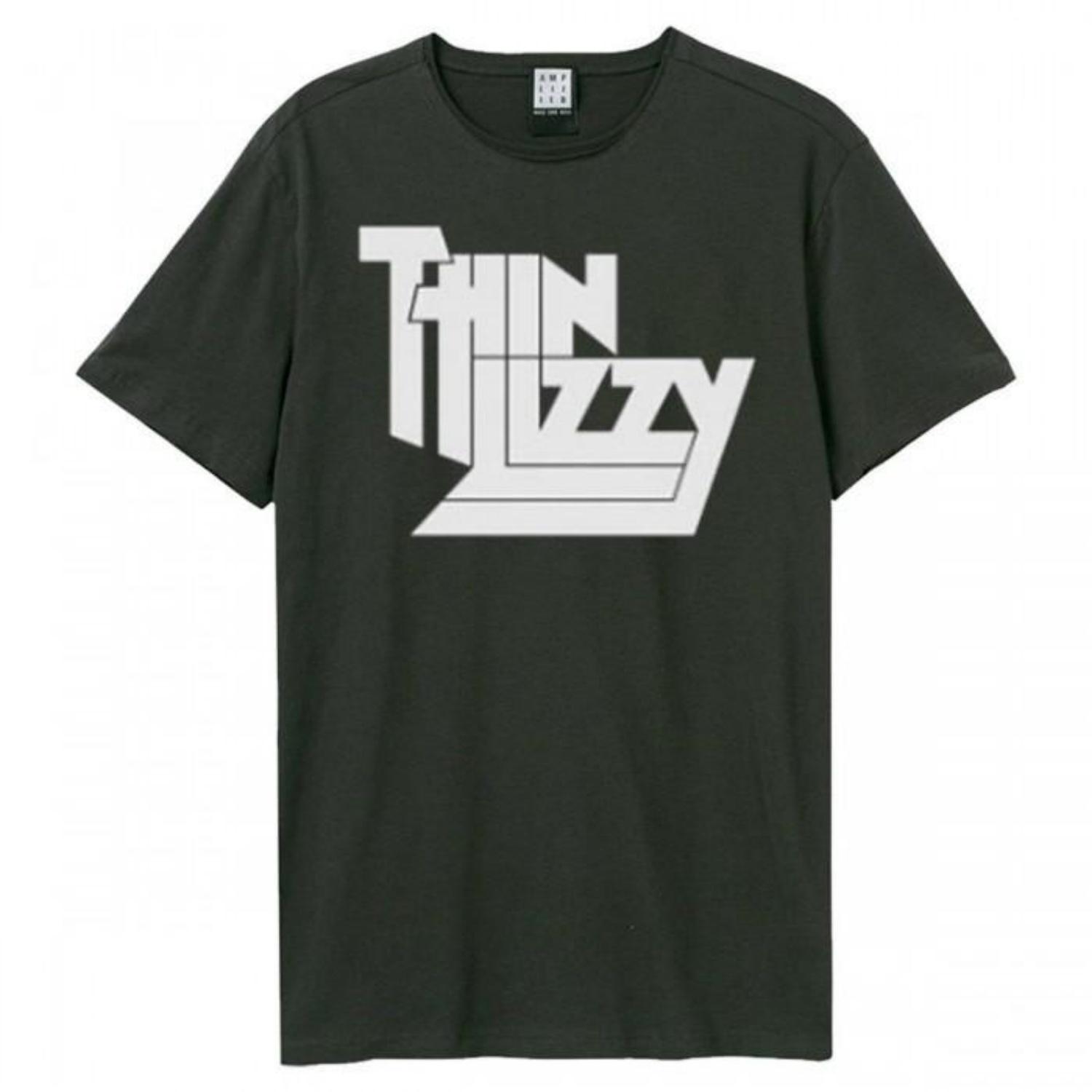 Amplified Unisex Adult Logo Thin Lizzy T-Shirt S