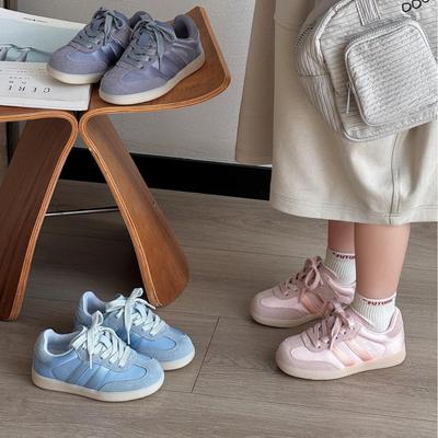 Pantofi de antrenament ușori pentru copii, stil coreean, germani – Noi sosiri Primăvara 2025, Unisex, cu tops joasă, moi, sport.