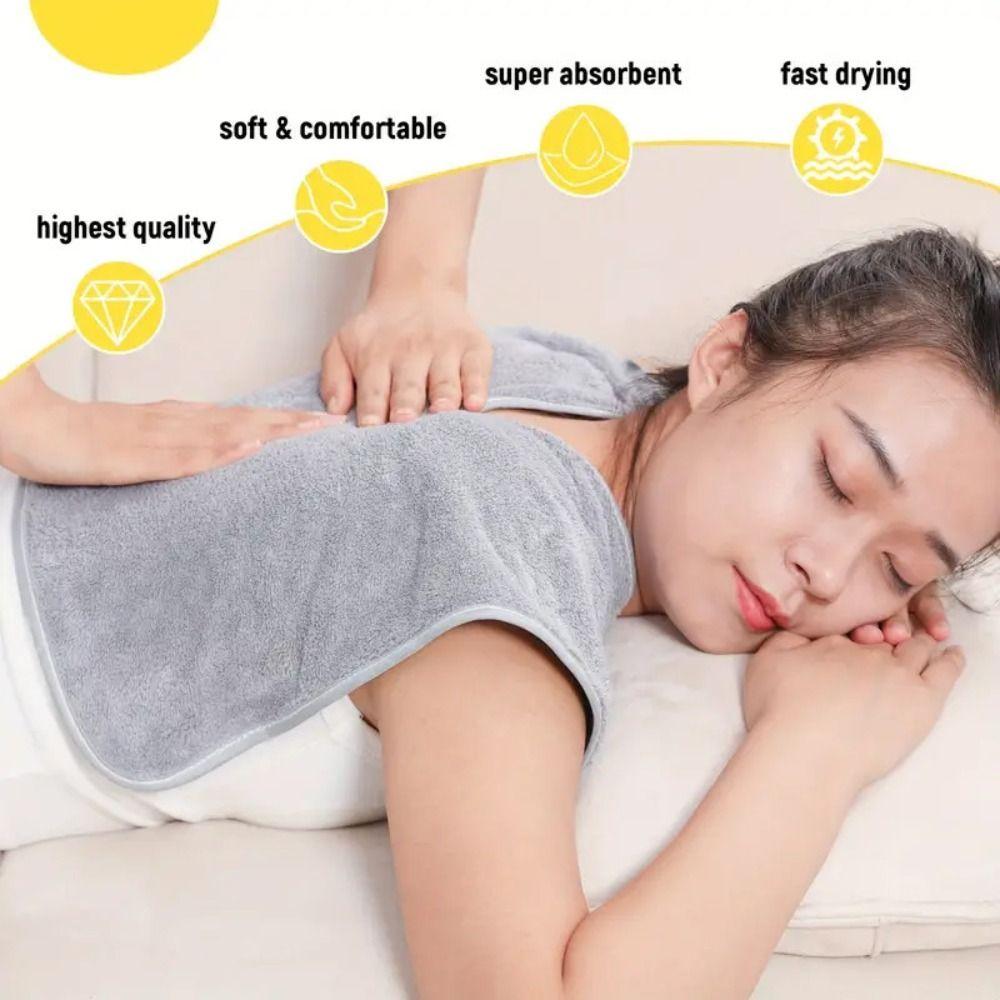 New Comfortable U Shape Towel Soft Thickened Microfiber Treatment Neck Towel Cosmetic Towels Beauty Salon Accessories