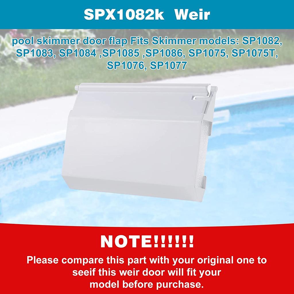 Skimmer Gate Weir Baffle Swimming Pool Door Flap Accessories Clean Tool for Hayward SPX1082K SP1082 SP1083 SP1084 SP1085