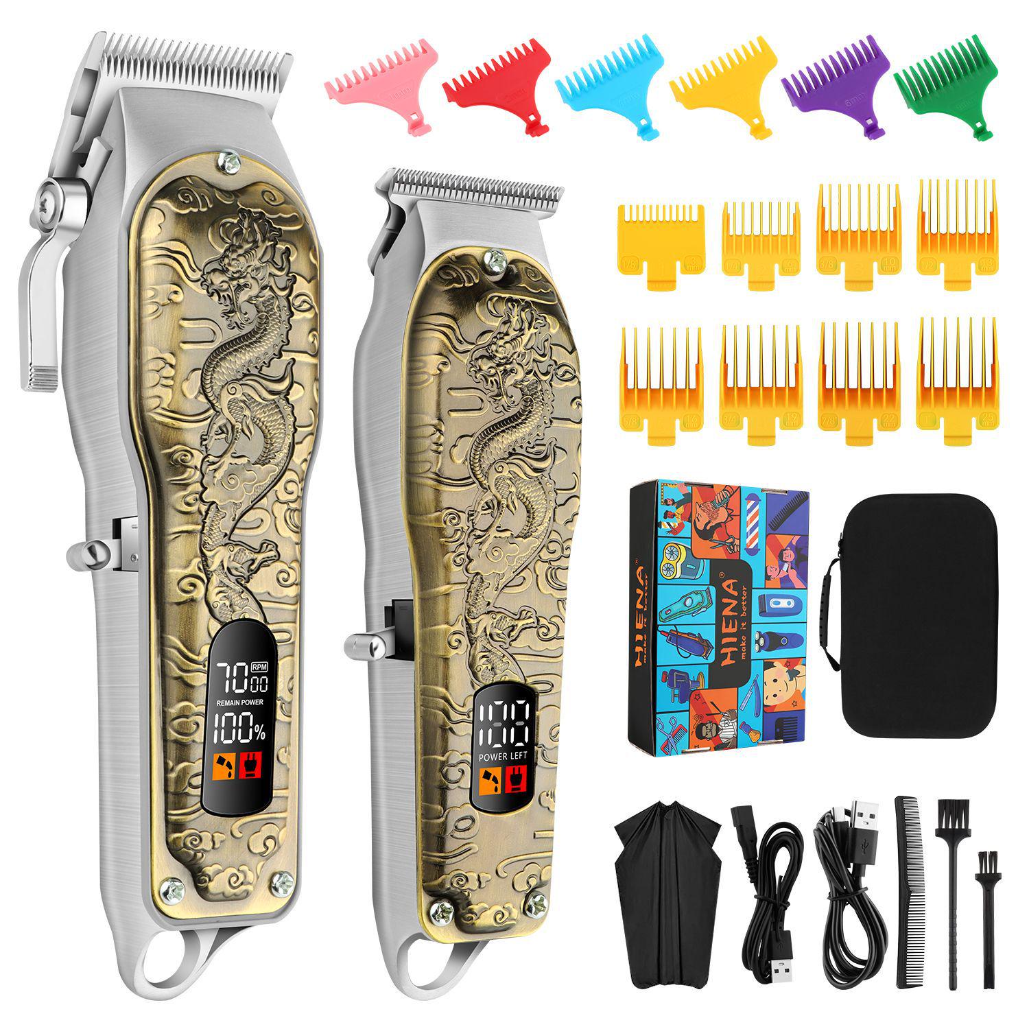 

Высокомощный электрический набор для стрижки волос - Титановый сплав для мамы и ребенка