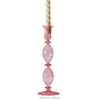 Decorative Candle Holders Colorful Glass Flower Vase for Home Decoration Wedding Decoration Centerpieces Candlestick Gift