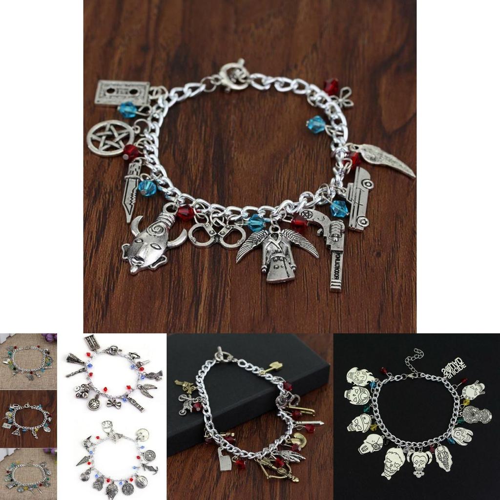 Suicide Squad Walking Dead Supernatural Doctor Who Jewelry Bracelet With Electroplated Alloy For Fans And Giftgiving