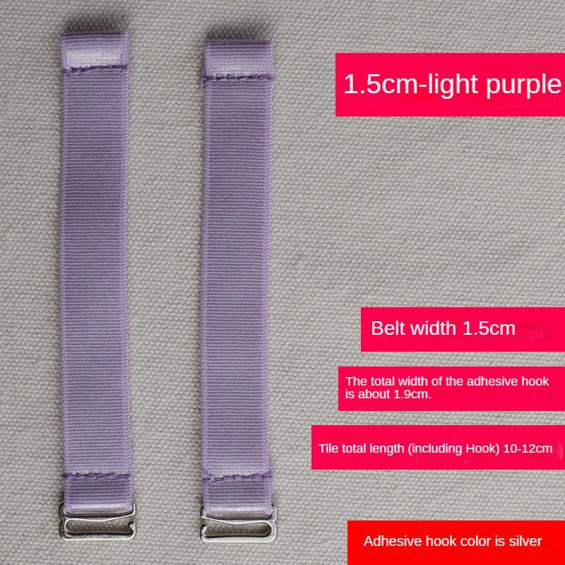 Bra Strap Extension Strap Elastic Lengthened Bra Shoulder Strap Extension Belt Non-Disassemble Bra Strap Elastic Band