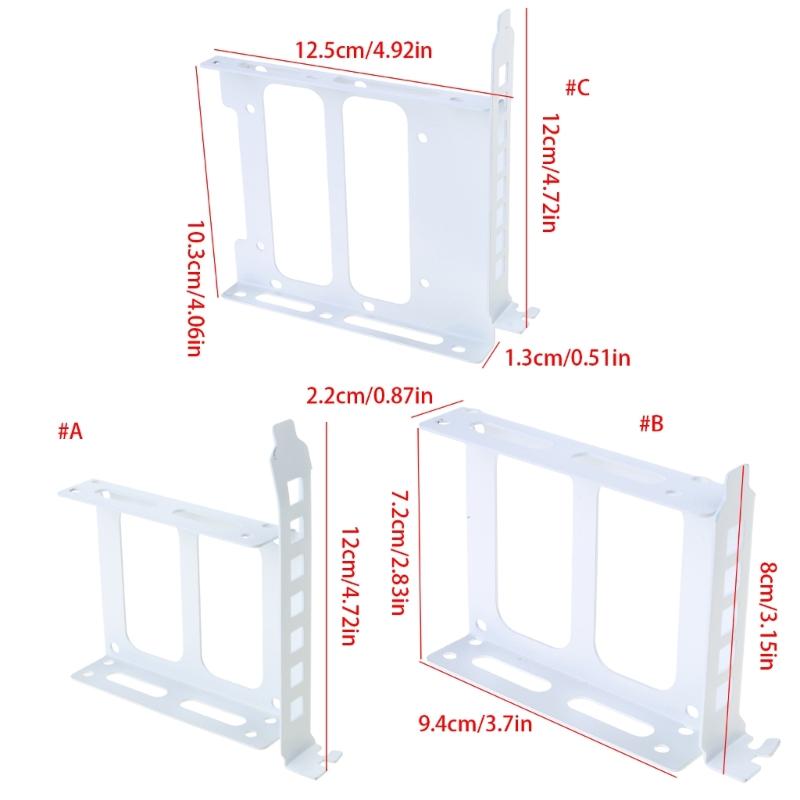 2.5" 3.5" Hard Drive Tray Holder for PCI SSD HDD Metal Mounting Bracket Heat Dissipation SSD Mounting Bracket Adapter