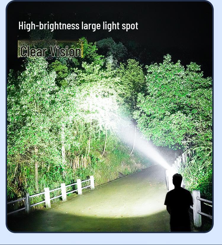 Popular Multifunctional Rechargeable Waterproof Outdoor Induction Headlamp with Long-lasting Strong Light for Fishing