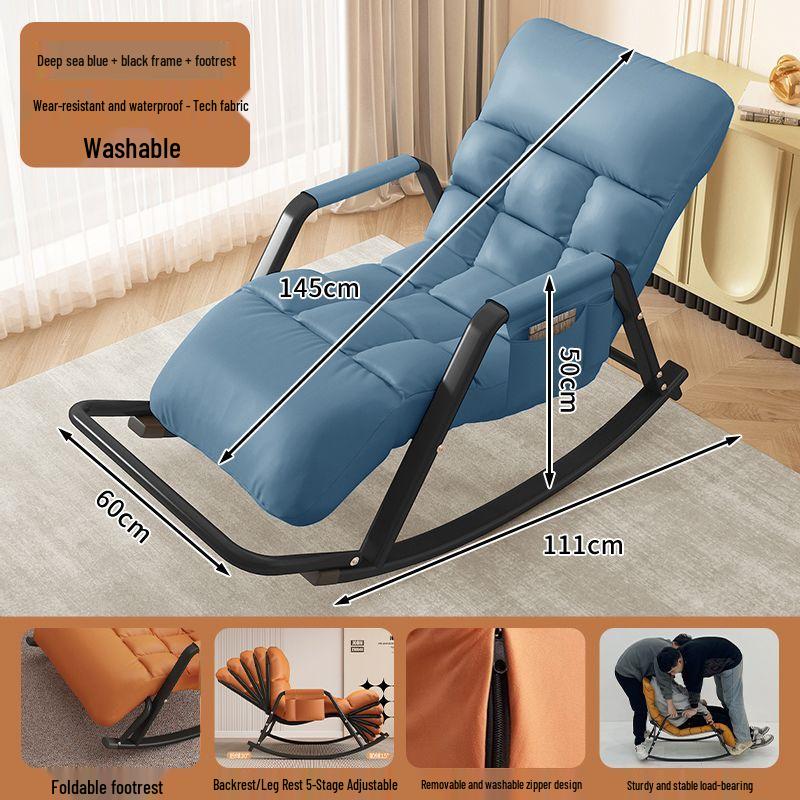 Luxury Adult Recliner: Rocking Chair, Sofa for Living Room & Balcony