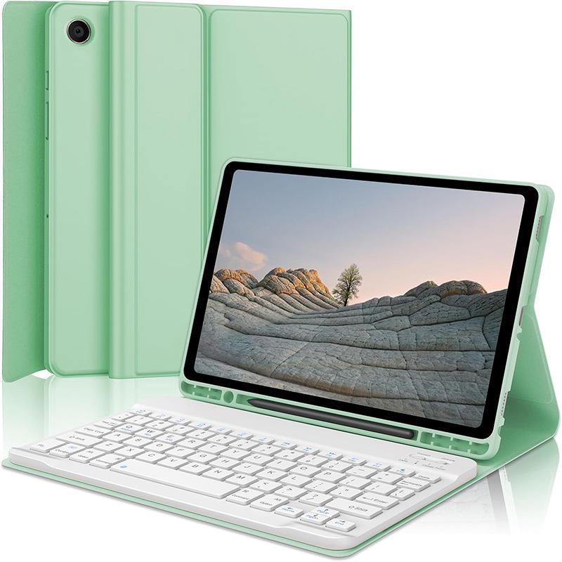 Samsung A9+ Bluetooth Keyboard Case with Backlit Keys & Pen Slot