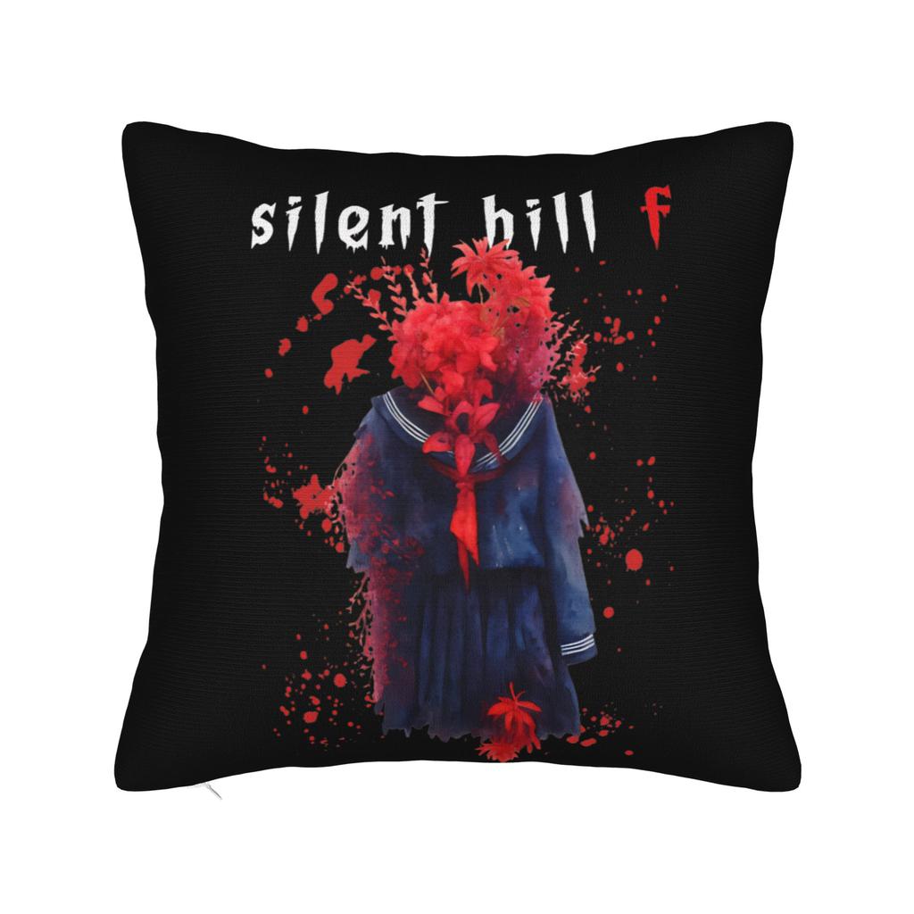 Lakeside Amusement Park Varsity Square Pillow Case Decorative Pillow Silent Hill Robbie the Rabbit Customized Cushion Covers