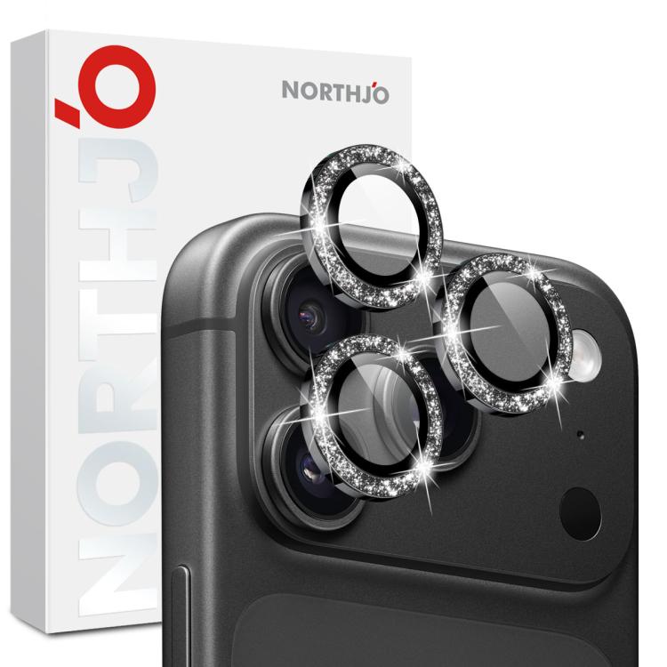 NORTHJO 1 Sada Chránič Objektivu Fotoaparátu Třpytivý Kovový Kroužek Fólie