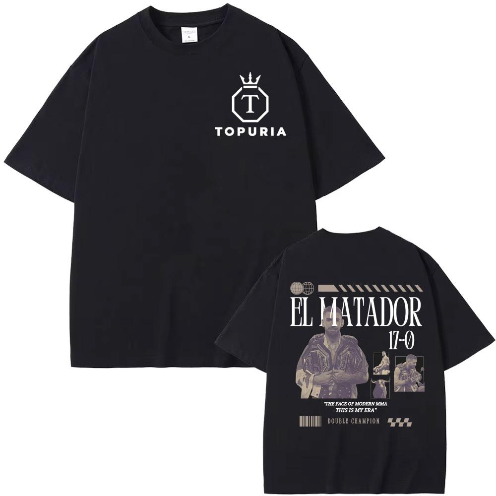 Илия Топурия El Matador Винтажные Графические Футболки Мужские Женские Харадзюку Мода Классическая Футболка Хлопок Повседневная Оверсайз Футболка S