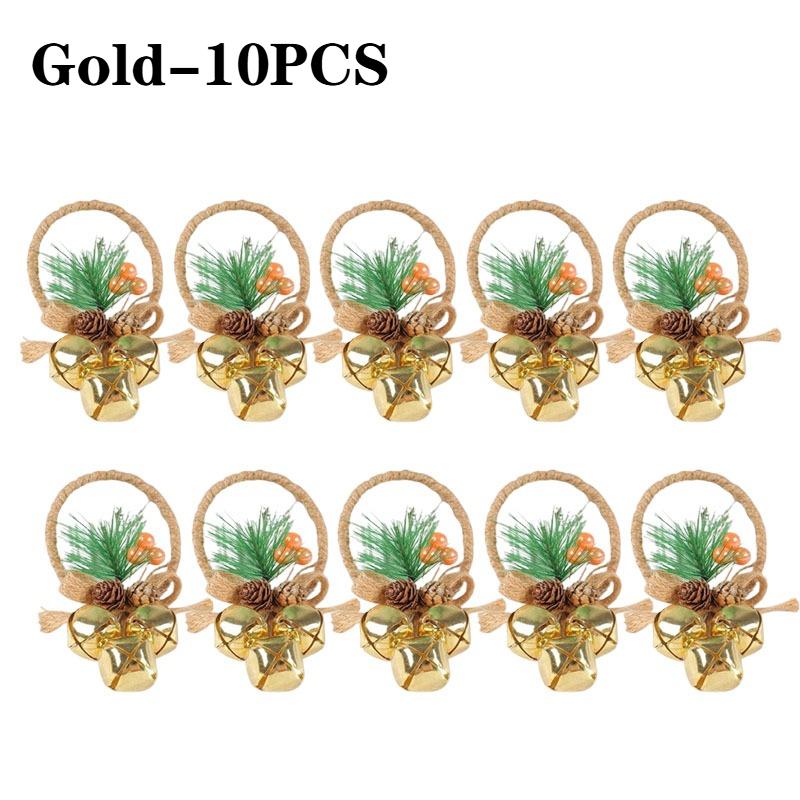 Christmas Bell Ornaments with Decorative Bows Hanging Holiday Decorations for Mall Window Display DIY Festive Party Home Decor