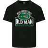 An Old Man With a Pool Cue Player Funny Mens Cotton T-Shirt Tee Top Unisex T-Shirt