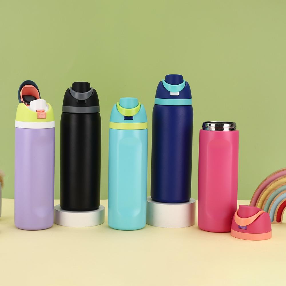 

19/24/32 Oz Sports Thermos Cup 304 Stainless Steel Vacuum Flasks Insulated Water Bottle Travel 19oz