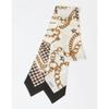 Daks Petite Silk Scarf Chain Print Beige Dcsc6f821i2