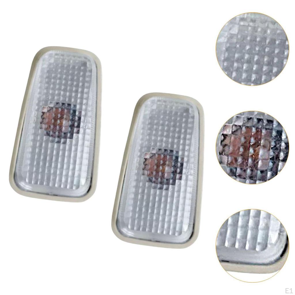 2x Side Wing Indicator Repeater Lights 9613702180 Practical Easy to Use Convenient Stylish 632545