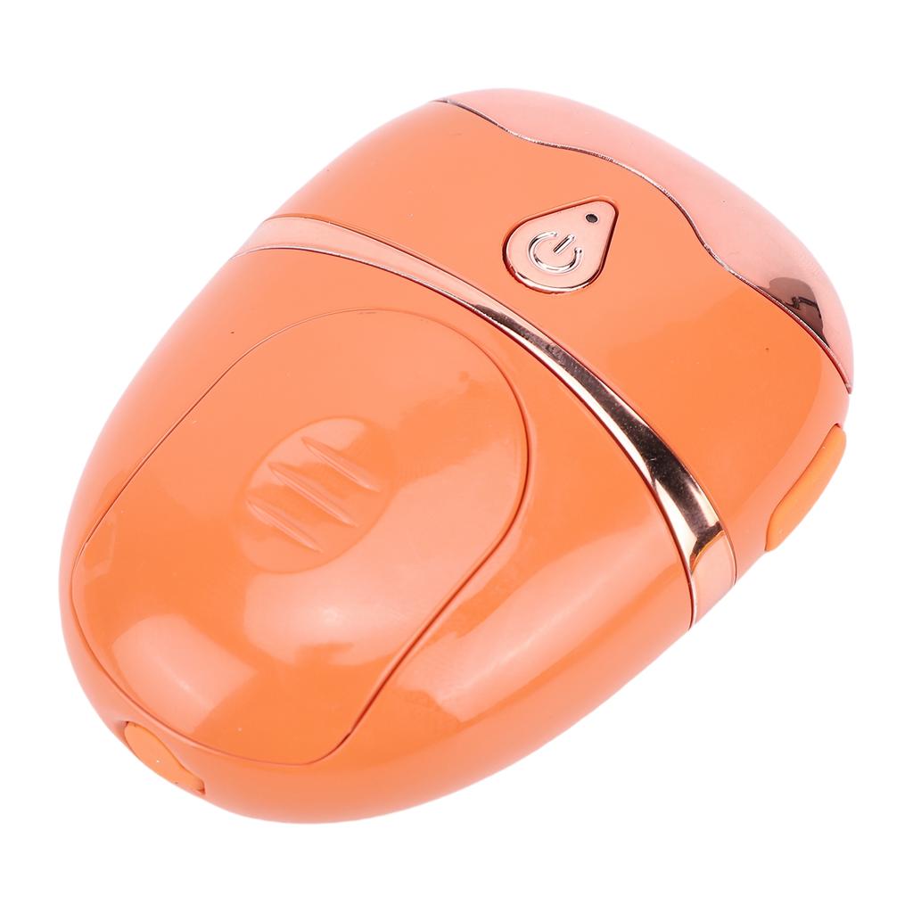 Eye Steam Sprayer USB Rechargeable 3 Heating Modes Heated Eye Mist Sprayer for Dry Eyes Orange