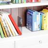 4 Pcs Practical Bookends Clear Book End Acrylic Book Support Book Holders Stand Decorative Bookends for Students