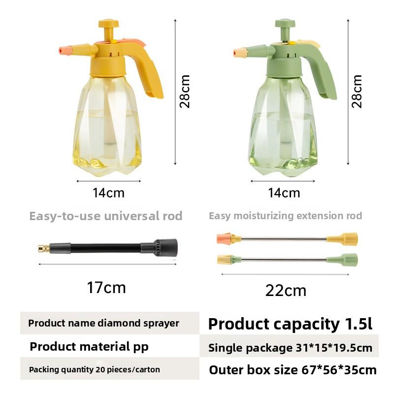 Gardening Special Air Pressure Spray Bottle Succulent Watering Can Household Small Watering Tool Sprinkler Bottle Spray Bottle