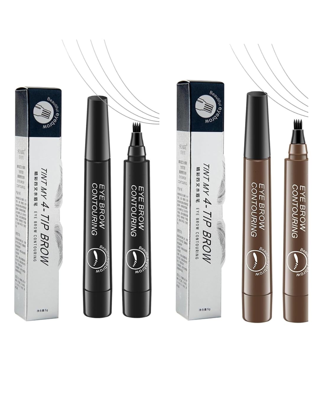 Luxenwell Eyebrow Contouring Pen, Waterproof Microblading