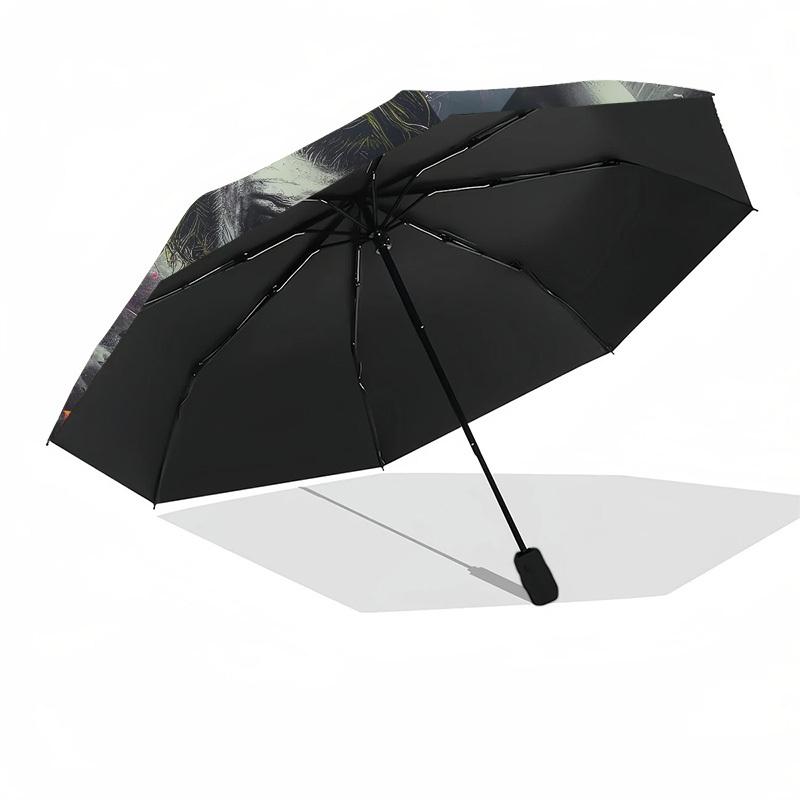 1pc Batman vs Joker: Clash of Titans Umbrella with Plastic Handle,Suitable for All Seasons Travel Outdoor Multi-functional UmbrellaDCS240