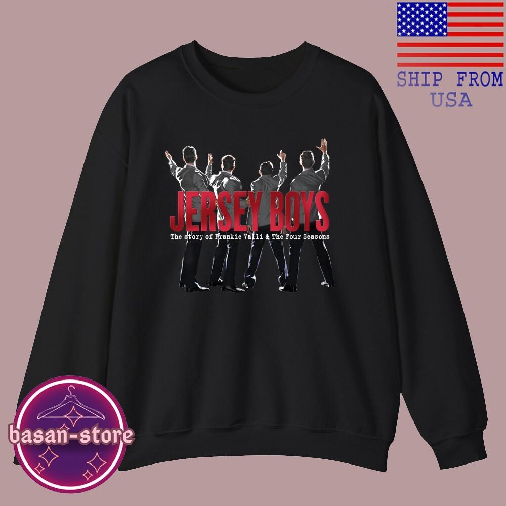 

Jersey Boys Broadway Musical Show Black Size S3XL Unisex T-Shirt S