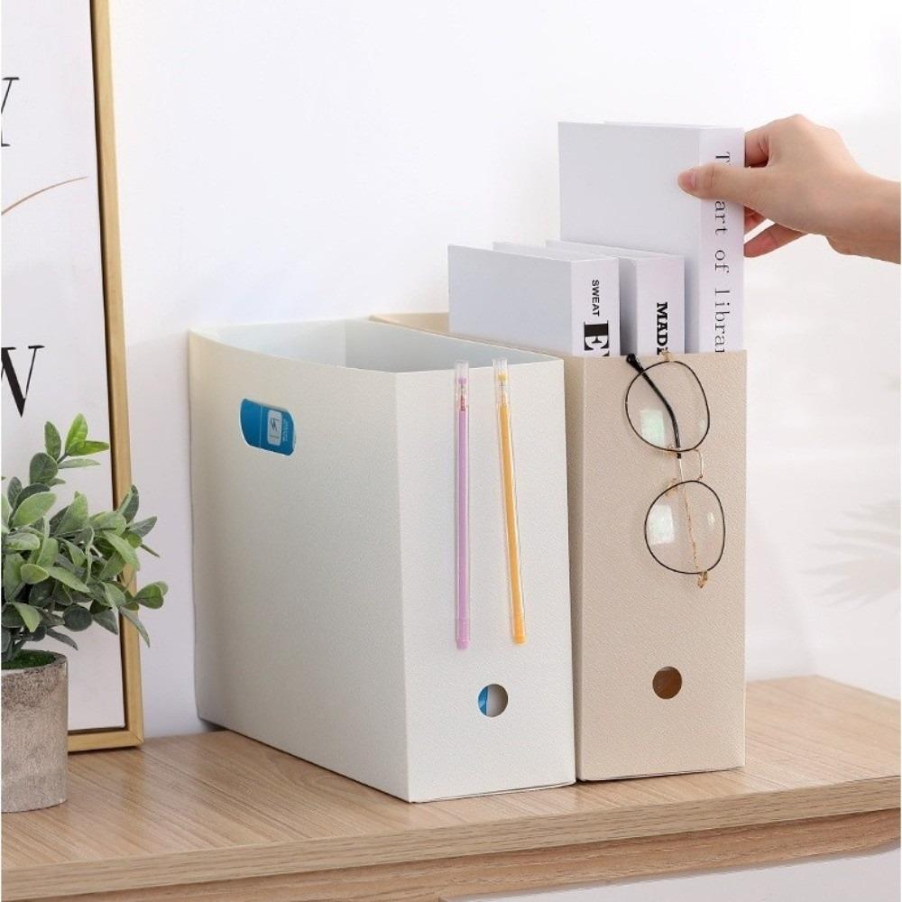 Vertical File Storage Box Multi-functional File Organizer New Desktop Organizer Office Use