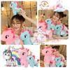 10/20/25cm Kawaii Unicorn Plush Toy Soft Stuffed Unicorn Soft Dolls Toys For Children Girl Pillow Birthday Gifts