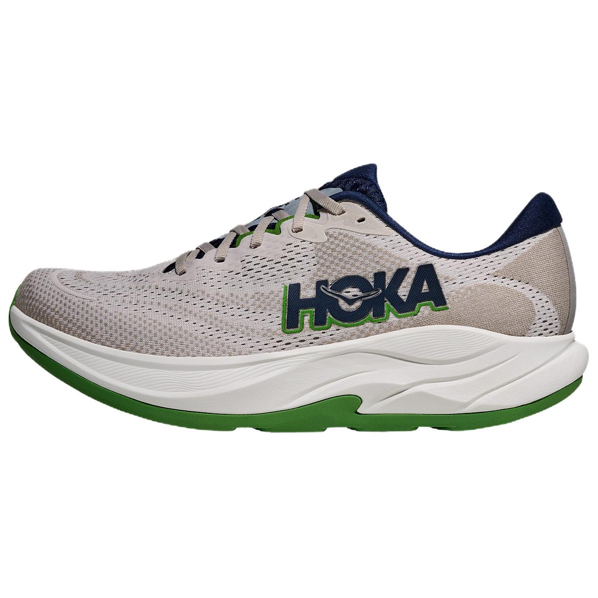 Hoka One One Rincon 4 Comfortable Fitting Rebound Running Shoes Men sneaker Gray Green 1155130-PTYG 40⅔
