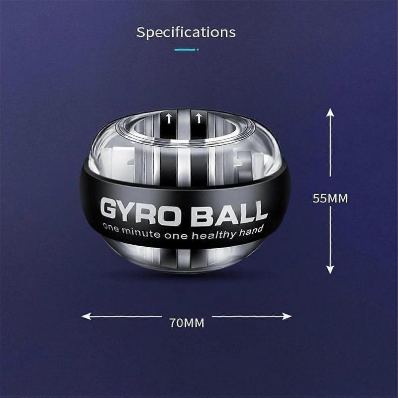 Auto Counter Gyro Ball Wrist Power LED Wrist Ball Power Trainer Ball for Forearm Gyro Wrist Exerciser Strengthen Arm gym workout