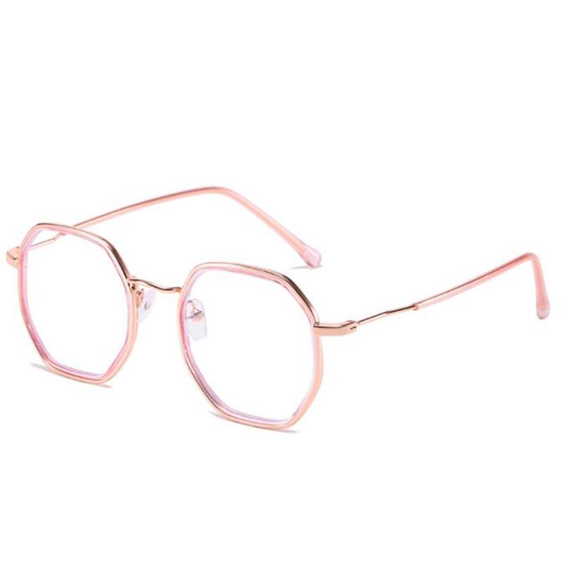 Polygon Women Men Finished Myopia Glasses Diopter -0.5 -1.0 -1.5 -2.0 -2.5 To -6.0 Ultralight Nearsighted Eyewear