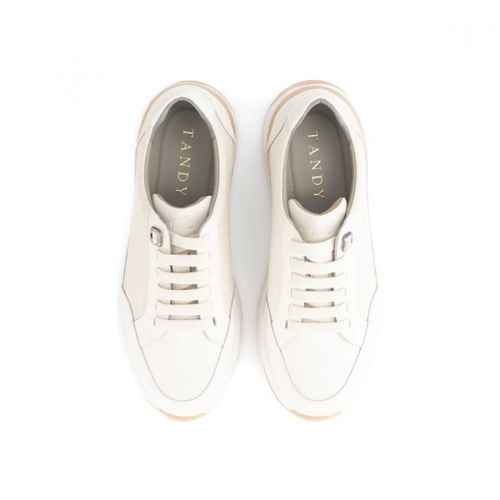 Tandy Men S caSual SneakerS  Q26022  Ivory 
