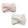 Hair Band, Face Wash, Women's, For Bathing, Women's Hair Band, Cute, Soft, Wide Hair Turban (Set of 2, Pink White)
