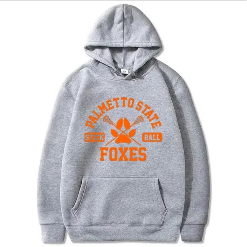 FOXES PALMETTO STATE Women Retro Prin Hoodie Women Fashionable Street Outdoor Sportswear Autumn and Winter Trend Design Hoodie
