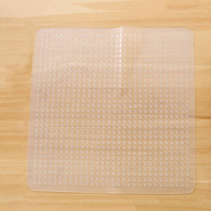 Frischhaltefolie - Jiyaru JE0079 - Wiederverwendbares Silikon - 16x16 cm - Beständig von -40 bis 170 ℃