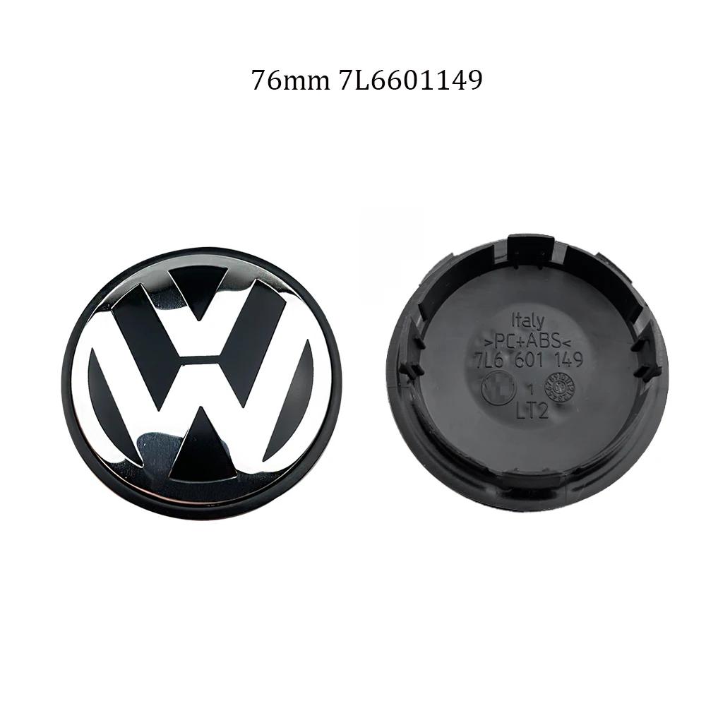 VOLKSWAGEN VW için 4 Adet Volkswagen Jant Orta Göbek Kapakları 56mm 65mm 70mm jant kapağı VW Golf 4 5 6 7 Polo Passat B5 B6 B7 Tour için