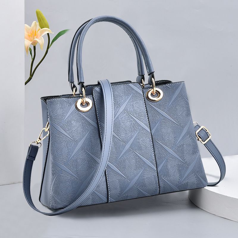 Kadın Çantası Anne Crossbody Omuz Çantası 2023 Deri Çanta Bayan Kabartmalı Çanta