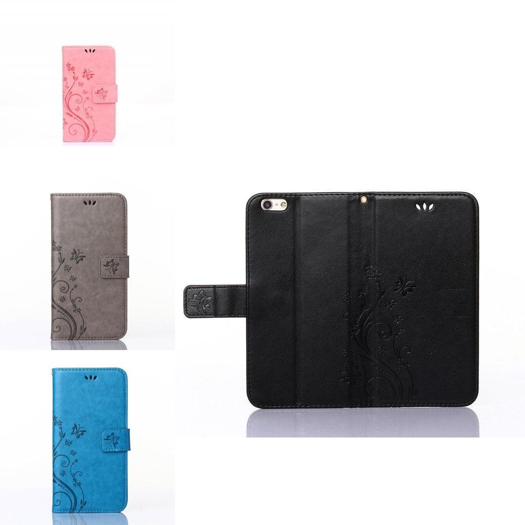 Damen Mode Geldbörse Handyhülle Kartenhalter Ständer Klapphülle für Iphone