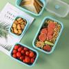 4 Sizes Collapsible Silicone Food Container Portable Bento Containers Lunch Box Microware Home Kitchen Outdoor Food Storage