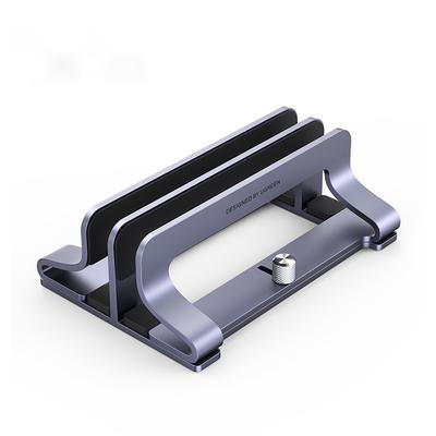 Stand Holder Laptop Tablet Aluminum Vertical Silver