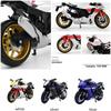 1/12 Skala Yamaha YZF-R1M Motorsykkelmodell Leke Legering Støpt Simulering Modeller Motorsykkel Samling Dekorasjon Gutteleker Gaver