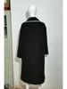 European Women's Double-Sided Wool Long Coat - Autumn/Winter Collection