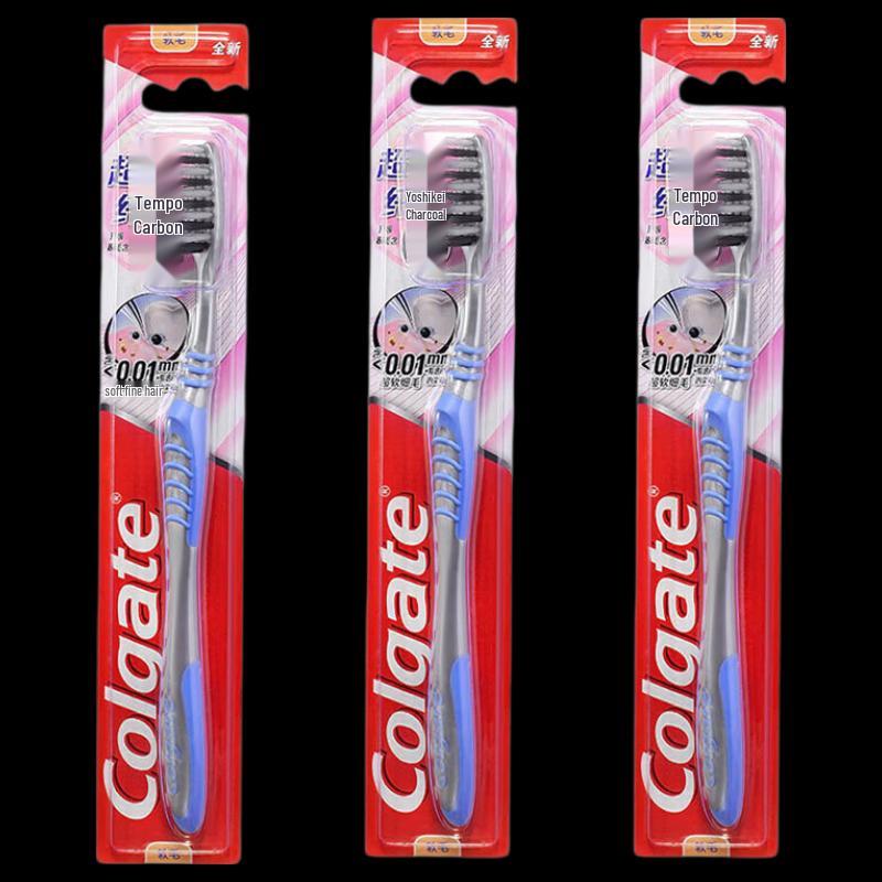 Colgate SlimSoft Charcoal Toothbrush