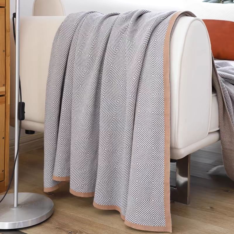 

Роскошное одеяло в скандинавском стиле, скандинавское одеяло для кондиционирования воздуха, для сна, на диван, на кровать, в стиле ретро, авиационное одеяло с самолетами, всесезонное 130*170cm