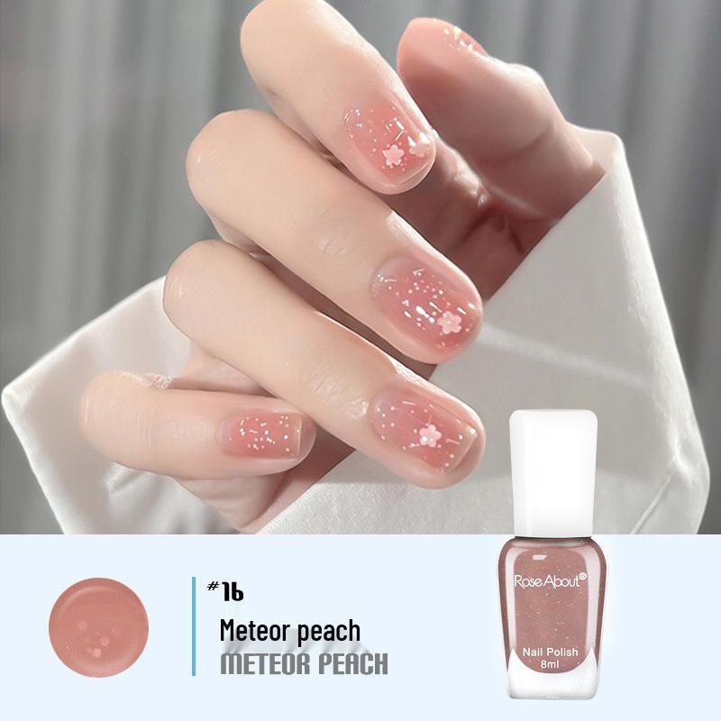 Aurora Nude Water-Based Peelable Nail Polish - Summer Long-Lasting, Eco-Friendly, Odorless, No-Bake, Free Shipping